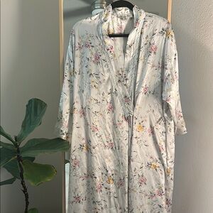 Vintage Christian Dior Satin Robe